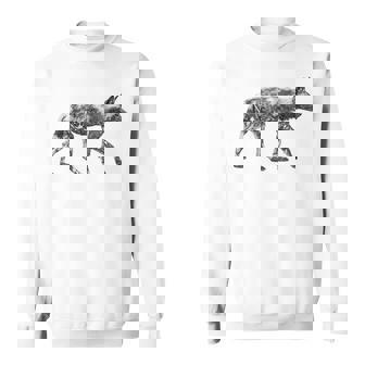 African Wild Dog Ready To Hunt Sweatshirt - Monsterry