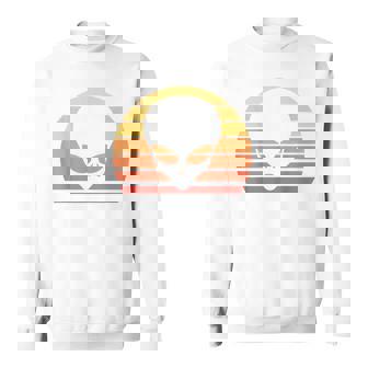 Alien Rétro Humoristique Ufo Extraterrestre Sweater e - Cadeauxyz