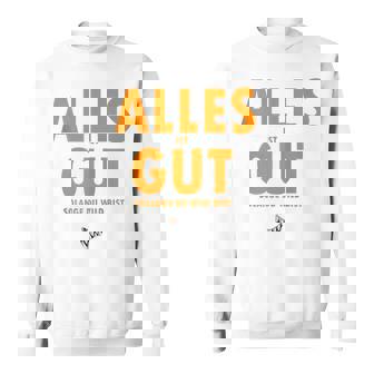 Alles Ist Gut Solange Du Wild Bist Orange Hooded Jacket Sweatshirt - Geschenkecke