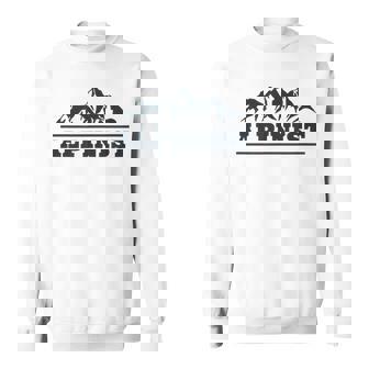 Alpinist Touring Alps Mountain Hiking Mountains Sweatshirt - Monsterry