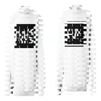 Ams Amsterdam Nl Netherlands Retro World Travel Airport Sweatshirt - Seseable