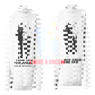 Anti Trump I Have A Dream Police Arrest Trump Political Sweatshirt - Thegiftio