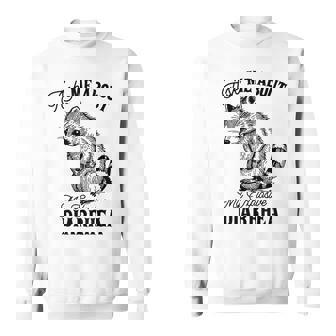 Ask Me About My Explosive Diarrhea Racoon Sweatshirt - Monsterry