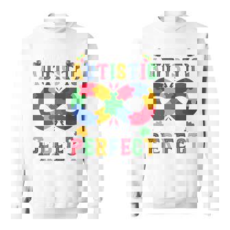 Autism Awareness Society Say Im Autistic God Says Im Perfect Sweatshirt | Mazezy