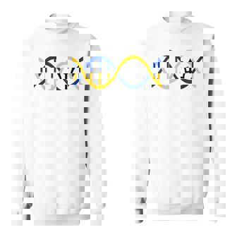 Barbados Island DNA Strand Caribbean Travel Barbados Tourist Sweatshirt - Monsterry