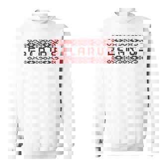 Belarus Pride Belarusian Flag Roots Heritage Sweatshirt - Monsterry
