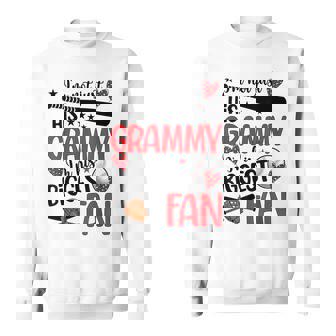 His Biggest Fan Baseball Grammy Of A Baseball Player Grammy Sweatshirt - Seseable