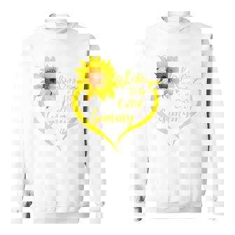Blessed To Be Called Gammy Sunflower Lovers Grandma Sweatshirt - Monsterry