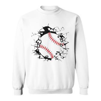 Breaking Barriers With Baseball Shirt Baseball Players Fans Sweatshirt - Monsterry