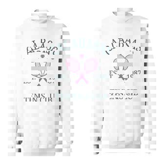 Calabasas Athletics Tennis Club Racquet Prep California Sweatshirt - Monsterry