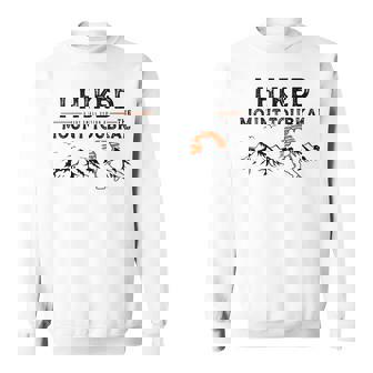 Caminó Una Pequeña Sección Monte Toubkal Excursionista Camisa de entrenamiento - Regaloses