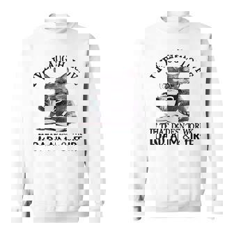 Cat Live Laugh Love If That Doesn't Work Load Aim And Fire Sweatshirt - Monsterry