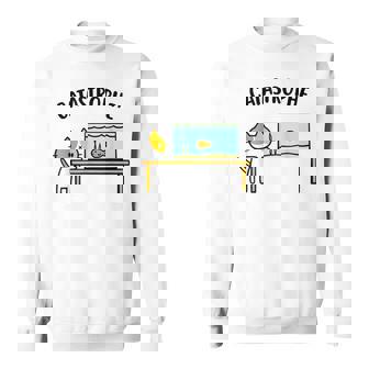 Catastrophe Kitten Kitty Meow Cute Cool Cat Lovers Sweatshirt - Monsterry