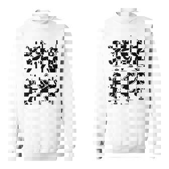 Chat Mignon Danseur Dansant Danse Sweater e - Cadeauxyz