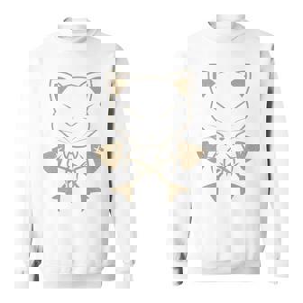 Chat Mignon Et Drôle Cool Chaton - Kawaii Manche Longue Sweater e - Cadeauxyz