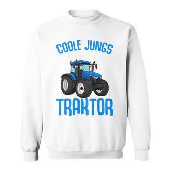 Children's Cool Boys Driving Tractor Tractor Boy Sweatshirt - Geschenkecke