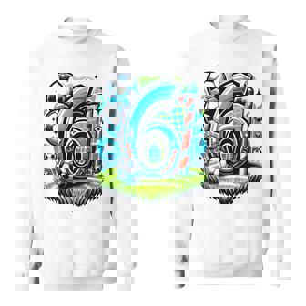 Children's Football Birthday Boy 6 Years Party Motif Sweatshirt - Geschenkecke