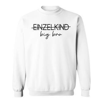 Children's Single Kind Big Bro Brother Werden Pregnancy Baby Sweatshirt - Geschenkecke