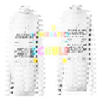 Children's Tschüss Kindergarten Hello School 2025 Sweatshirt - Geschenkecke