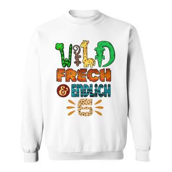 Children's Wild Cheeky And Finally 6 Years Birthday Sweatshirt - Geschenkecke