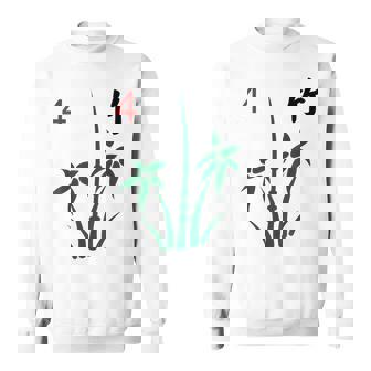 Chinese Mahjong Mah Jong Game Tiles Character Flower Four Sweatshirt - Monsterry