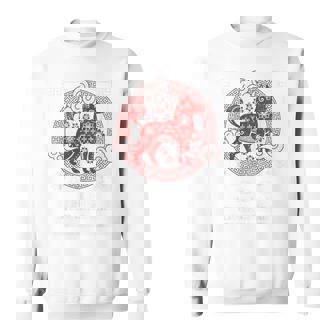 Chinese Zodiac Dog Personality Sweatshirt - Monsterry
