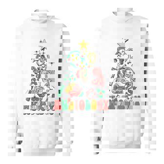 Christmas Audiology Tree Audiology Student Graduation Sweatshirt - Monsterry