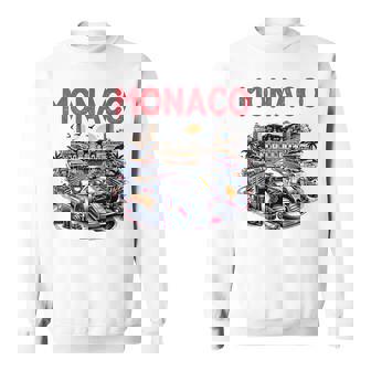 Circuito De Fórmula Monaco City Circuito De Monte Carlo Circuito De Carreras Camisa de entrenamiento - Regaloses