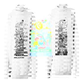 Color Our World Summer Reading Program 2025 Book Lover Sweatshirt - Seseable