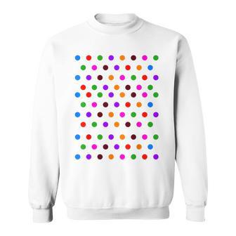 Colourful With Polka Dots S Sweatshirt - Geschenkecke