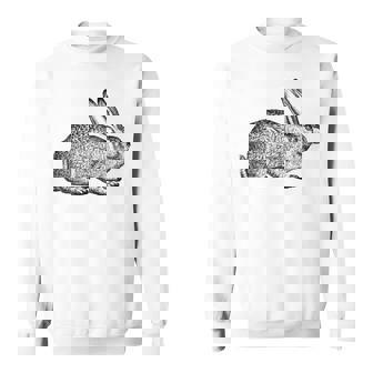 Cool Vintage Country Farm Animal Rabbit Hare Bunny Sweatshirt - Monsterry