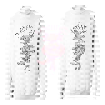 Cute Ballerina Axolotl Sweatshirt | Mazezy
