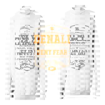 Denali Not Mckinley National Park 1917 Deny Fear Retro Sweatshirt - Monsterry
