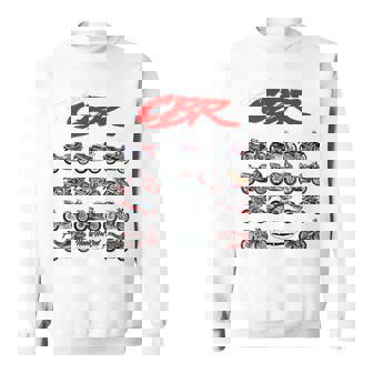Development Of Cbr Motorcycle Biker Sportsbike Sweatshirt - Geschenkecke