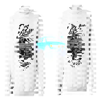 Dirt Drive 4 Wheel Drive Offroad Mud Truck & Mudding Van Sweatshirt - Monsterry