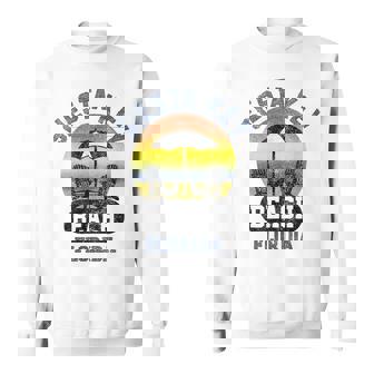 Distressed Siesta Key Beach Chair Relaxing Florida Souvenir Sweatshirt - Monsterry