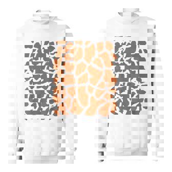 DIY Halloween Costume Yellow Giraffe Costume For Kids Sweatshirt - Monsterry