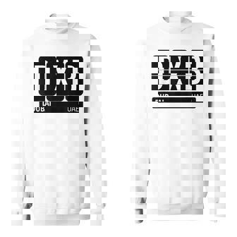 Dxb Dubai Arabic Emirate Travel Souvenir Sweatshirt - Seseable