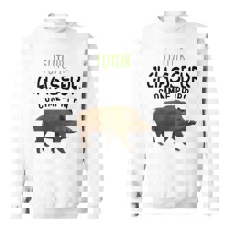 Enfant Futur Chasseur Comme Papa Cadeau Enfant Passion Chasse Sweater e - Cadeauxyz