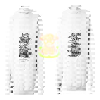 Enfant L'héritage D'une Petiteache Écossaise Des Highlands Pour Les Enfants Sweater e - Cadeauxyz