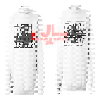 England Flag St George Cross Full English Breakfast Sweatshirt - Monsterry