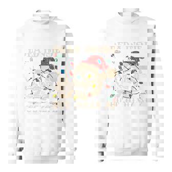 Festive Sarcastic Snarky Skeleton Ugly Christmas Sweater Sweatshirt - Monsterry