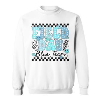 Field Day Blue Team Color Field Trip Team Game Competition Sweatshirt - Thegiftio UK