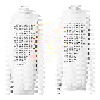 Flags Of The Countries Of The World 294 Flag International Sweatshirt - Monsterry