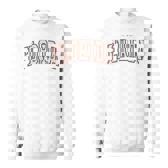 Florida Vintage Varsity Classic Text Florid Sweatshirt - Monsterry