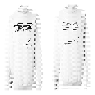 Foblox Man Face Meme Costume Sweatshirt | Mazezy