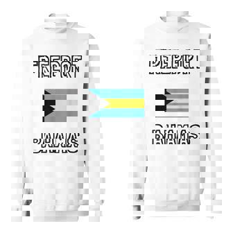 Freeport Bahamas Flag Vacation Perfect Cruise Sweatshirt - Monsterry