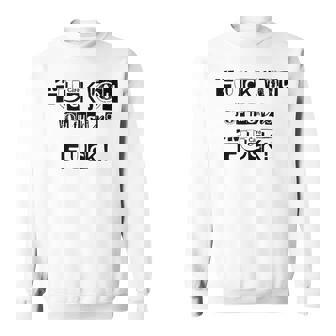 Fuck You Fucking Fucking 5 Lettres Qui Disent Tout Sweater e - Cadeauxyz