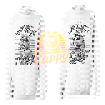 Capybara Dont Be Worry Be Capy Retro Roedor Animal Camisa de entrenamiento - Regaloses