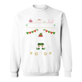 Christmas Elf For Gamers Elf 11 Gaming I Bims 1 Nerd Long-Sleeved Sweatshirt - Geschenkecke